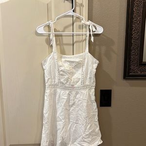 White forever 21 size medium dress